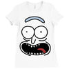 pickle rick face Ladies Fitted T-Shirt