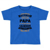Super Cool Papa Of A Freaking Awesome Grandson Toddler T-shirt