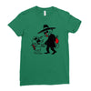 cat vs mouse Ladies Fitted T-Shirt