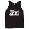 blessed sister with flower white color Tank Top