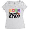 Kdgn Team Staff Women's Triblend Scoop T-shirt