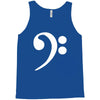 bass cleff funny Tank Top