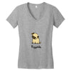 puggable Women's V-Neck T-Shirt