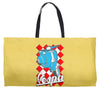 funny vespa chequer board, ideal gift or birthday present Weekender Totes