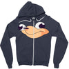Ugandan Knuckles Zipper Hoodie