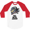 full metal jaeger 3/4 Sleeve Shirt