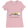 by a nose Ladies Fitted T-Shirt