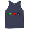 peace love coffee (2) Tank Top