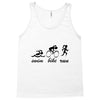 swim bike and run Tank Top