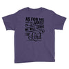 As For Me And My House We Will Serve The Lord Youth Tee