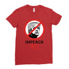 Impeach 45 Stop Trump Ladies Fitted T-Shirt