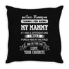 Dear Mammy, Love, Your Favorite Throw Pillow