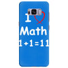 kids boys childrens i love math 1+1=11 funny Samsung Galaxy S8 Plus