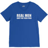 real men hunt their food V-Neck Tee