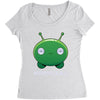 Final Space Mooncake Women's Triblend Scoop T-shirt