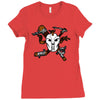 masked chaos Ladies Fitted T-Shirt