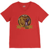 danger angry bear V-Neck Tee