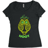 owls are a hoot Women's Triblend Scoop T-shirt