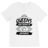 Queens Are Born In January V-Neck Tee