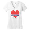 Grenfell Tower Women's V-Neck T-Shirt