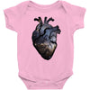 galaxy heart Baby Bodysuit