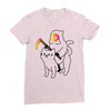 death rides Ladies Fitted T-Shirt