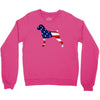 patriotic boxer Crewneck Sweatshirt