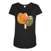 lucu deh Maternity Scoop Neck T-shirt