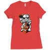 maneki trooper Ladies Fitted T-Shirt