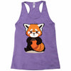 red fox 3 Racerback Tank