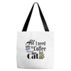 coffee cat Tote Bags