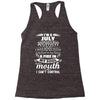 I Am A July Women Racerback Tank