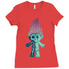 anatomy of a troll Ladies Fitted T-Shirt