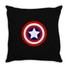 captain america Throw Pillow