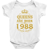 queens are born in 1988 Baby Bodysuit