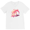 mario paint smash V-Neck Tee