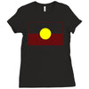 australian aboriginal Ladies Fitted T-Shirt