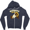 monday needs me Zipper Hoodie