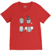 halloween hedgehogs V-Neck Tee