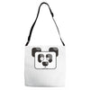 panda pixel Adjustable Strap Totes