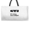it's okay i'm a ninja Weekender Totes