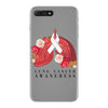 lung cancer awaneress iPhone 7 Plus Case