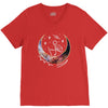 Space Skeleton V-Neck Tee