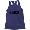 black Racerback Tank