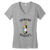 Drinking Buddies Women's V-Neck T-Shirt