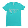 compression of time Ladies Fitted T-Shirt