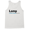 lamp   brick tamland likes this facebook thumbs up mens white t shirt Tank Top