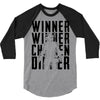 winner winner chicken dinner 3b 3/4 Sleeve Shirt