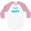 Only the best Dads Get Promoted to Pappy 3/4 Sleeve Shirt