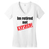 retirement (2) Women's V-Neck T-Shirt
